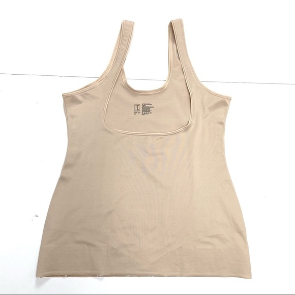 TC Fine Shape wear Intimates Firm Control Open-Bust Camisole Tank Nude Beige - Picture 2 of 10